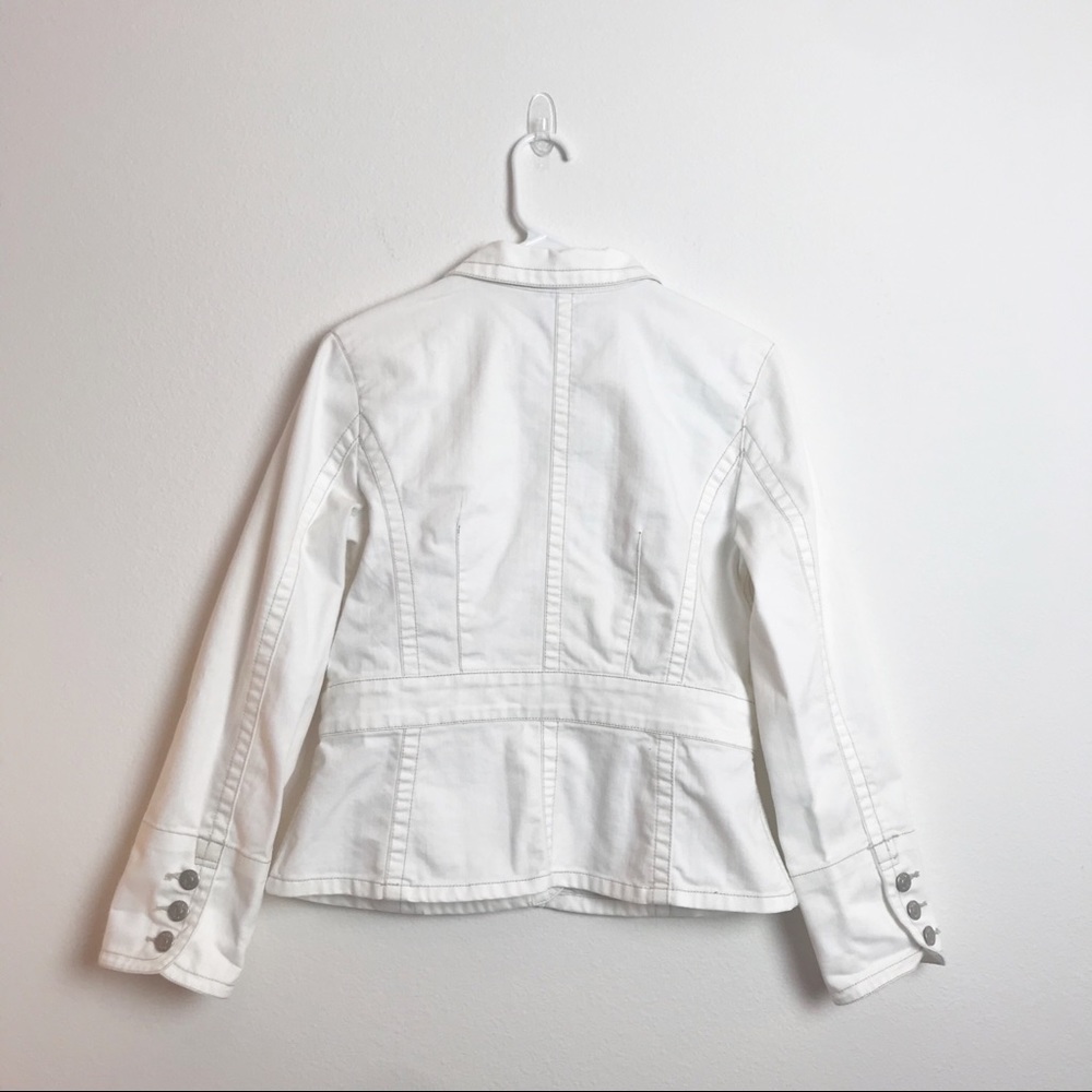 Cabi White Denim Jacket - Picture 5 of 6